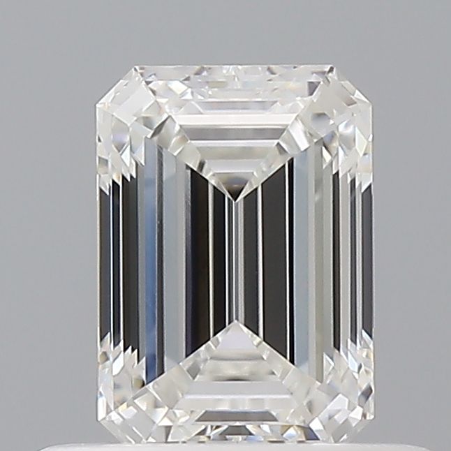0.5ct Emerald F VVS2 Natural Diamond