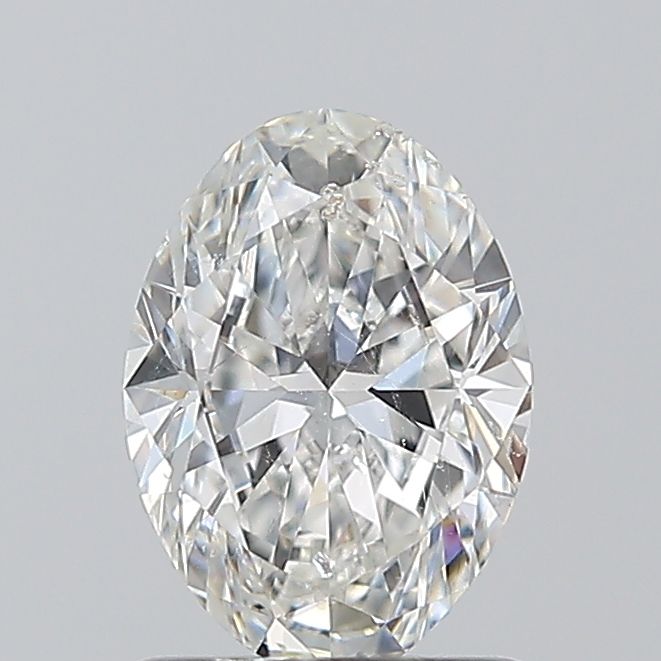 1ct Oval F SI2 Natural Diamond