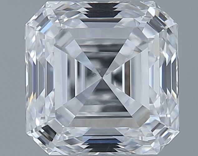 0.7ct Asscher F VS2 Natural Diamond