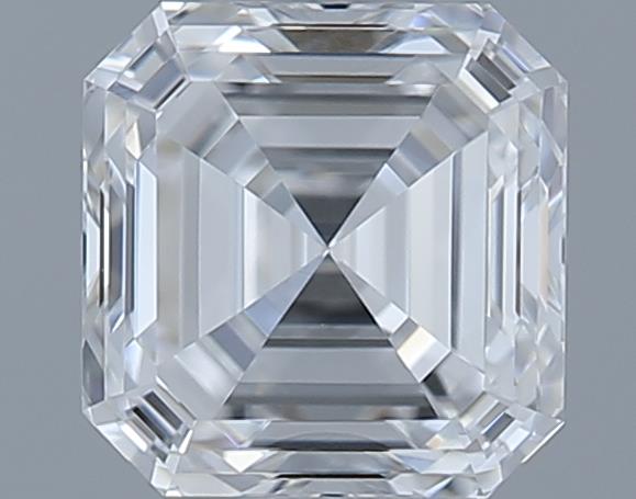 0.54ct Asscher D VVS1 Natural Diamond
