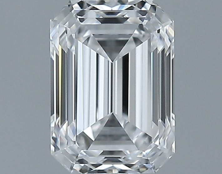 0.7ct Emerald D VVS1 Natural Diamond