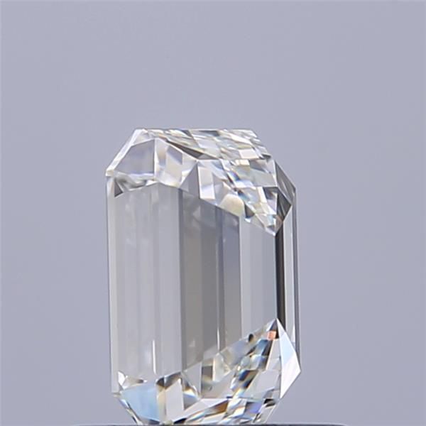 0.71ct Emerald H IF Natural Diamond