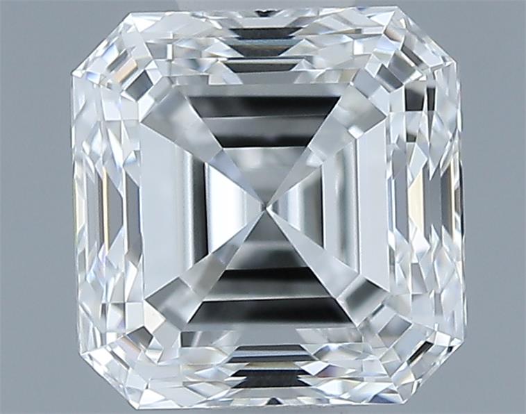 1ct Asscher F VVS2 Natural Diamond