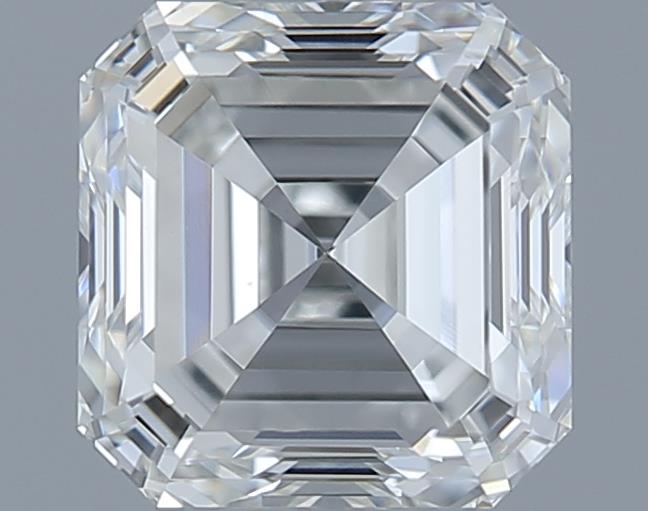 0.74ct Asscher H VS1 Natural Diamond
