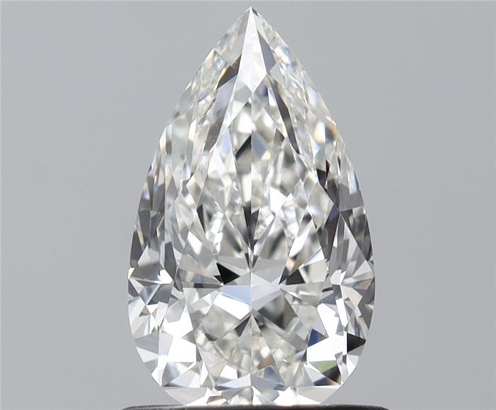 0.9ct Pear H VVS2 Natural Diamond