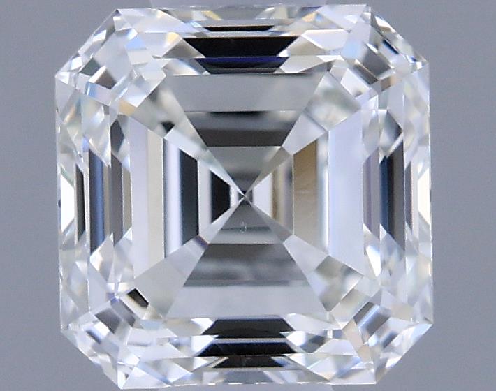 0.7ct Asscher G VS2 Natural Diamond