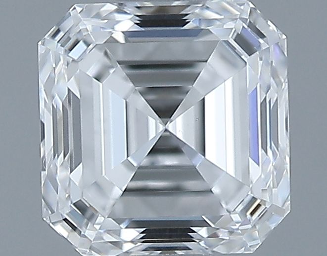 0.63ct Asscher D VS1 Natural Diamond
