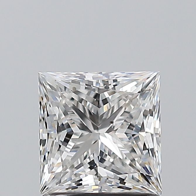 1.2ct Princess F SI1 Natural Diamond