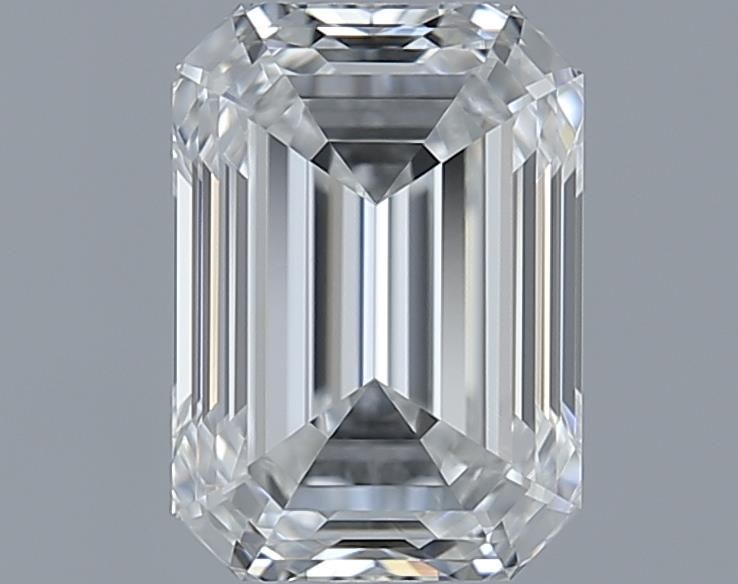 1.01ct Emerald F VVS1 Natural Diamond