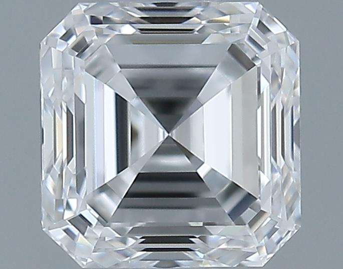 0.62ct Asscher D VVS2 Natural Diamond