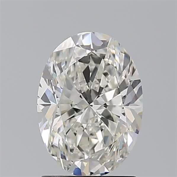 1.7ct Oval H VVS1 Natural Diamond