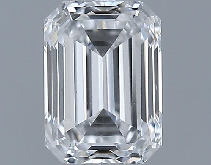 0.65ct Emerald D VS2 Natural Diamond