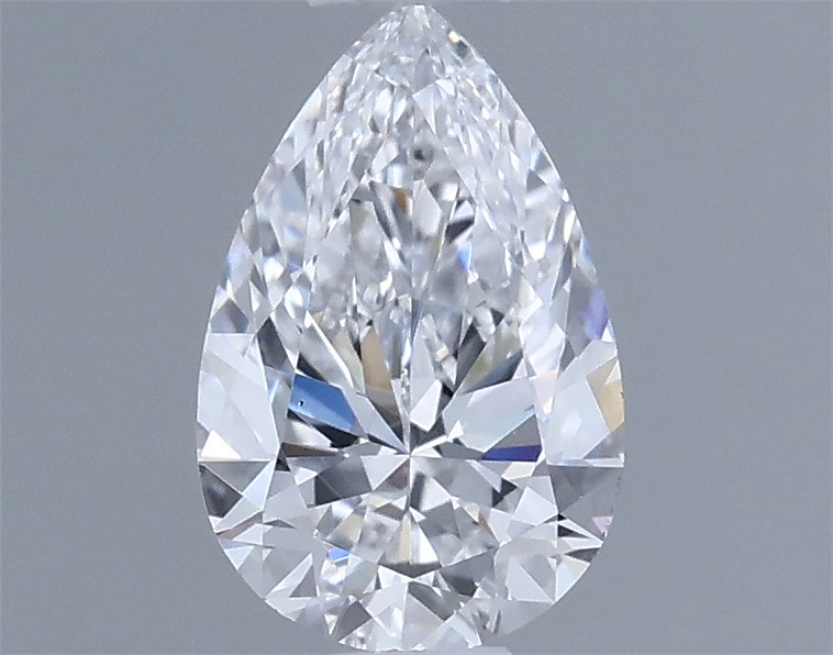 0.62ct Pear D VS2 Natural Diamond