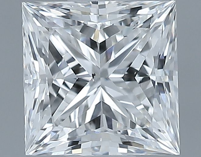 0.81ct Princess F VS2 Natural Diamond