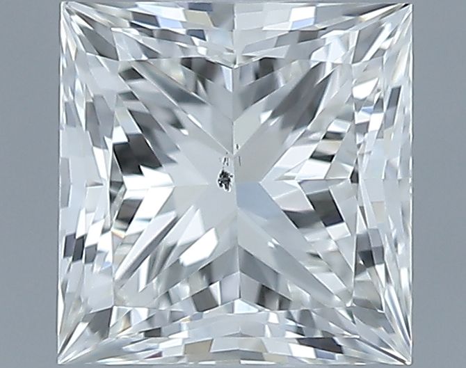 0.7ct Princess H SI1 Natural Diamond