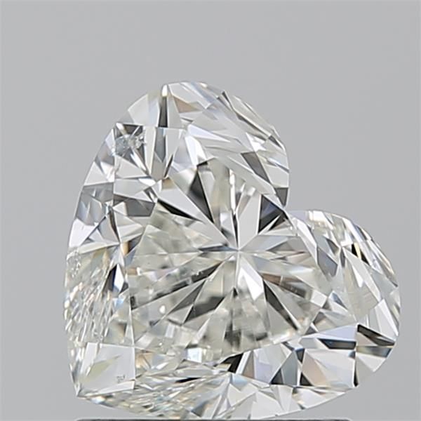 1.52ct Heart J SI2 Natural Diamond