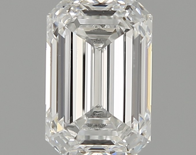 2.01ct Emerald F VVS2 Natural Diamond