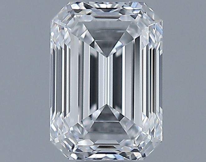 0.71ct Emerald D VVS2 Natural Diamond