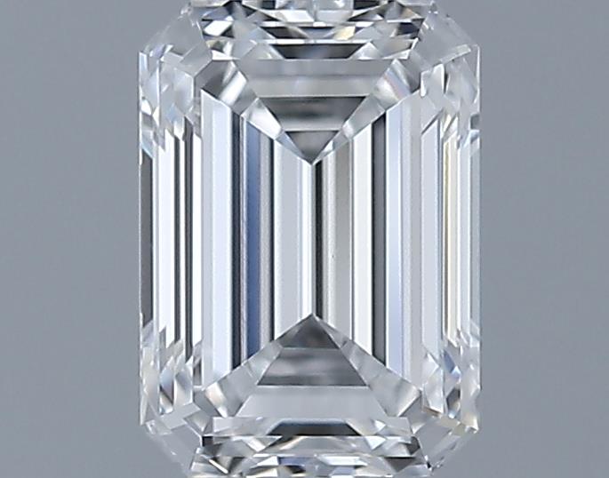 0.63ct Emerald D VVS2 Natural Diamond