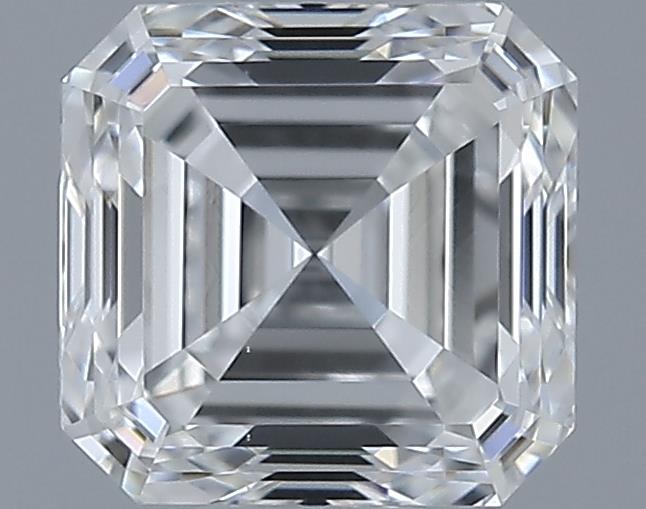 0.8ct Asscher F VS2 Natural Diamond