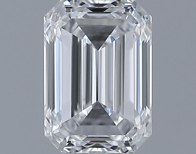 0.72ct Emerald D VVS1 Natural Diamond
