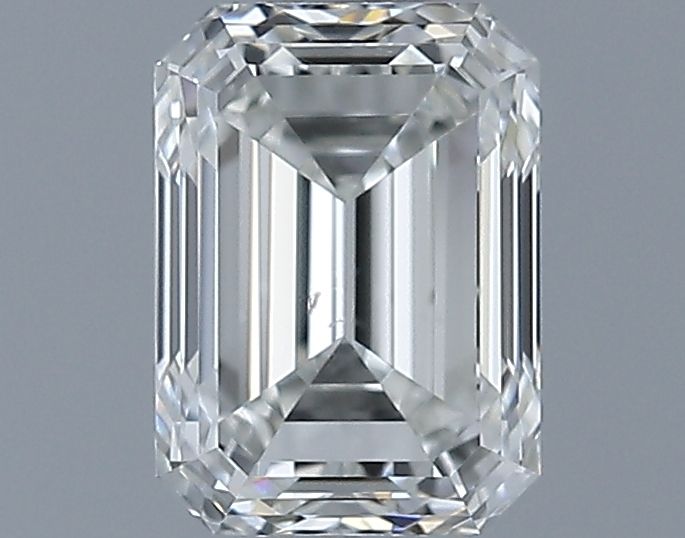 0.71ct Emerald H SI1 Natural Diamond