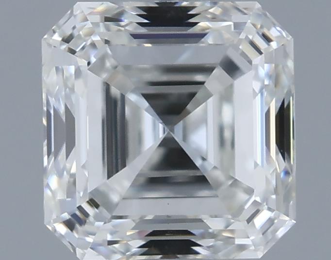 0.7ct Asscher F VS1 Natural Diamond