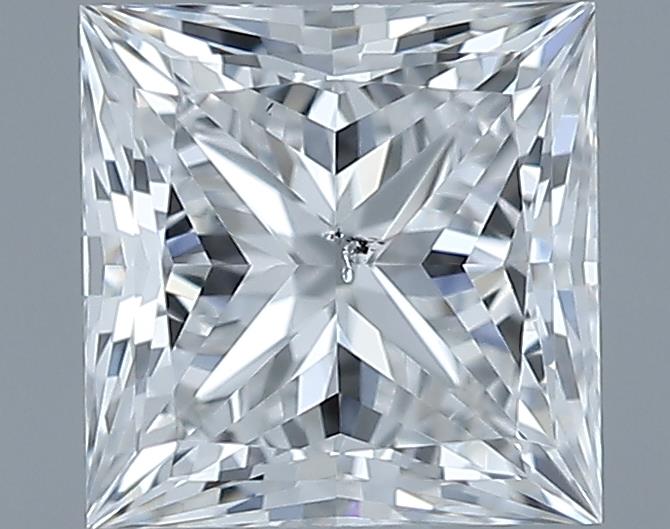 0.74ct Princess E SI1 Natural Diamond