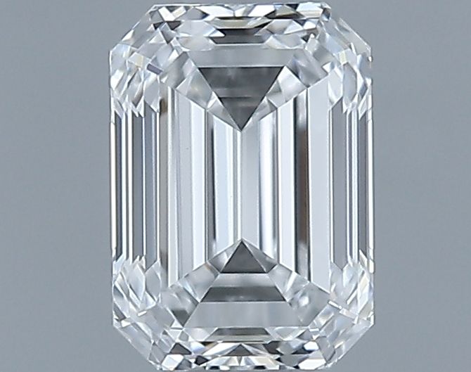 0.61ct Emerald D VVS2 Natural Diamond