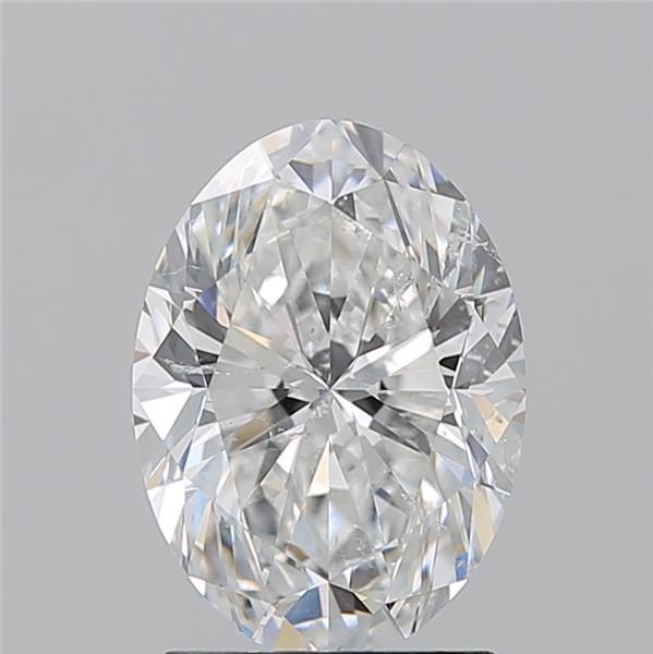 2.21ct Oval F SI2 Natural Diamond