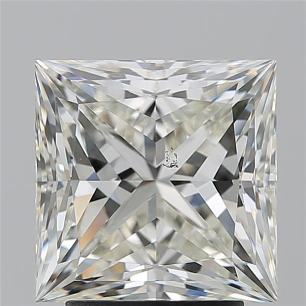 3.22ct Princess K SI1 Natural Diamond