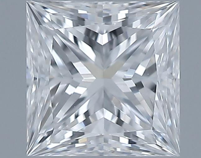 0.51ct Princess D VVS2 Natural Diamond