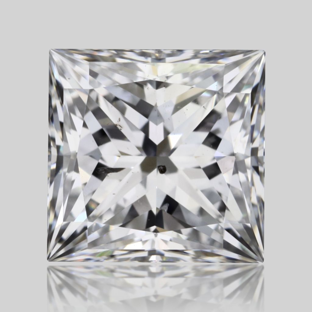 0.7ct Princess D SI2 Natural Diamond
