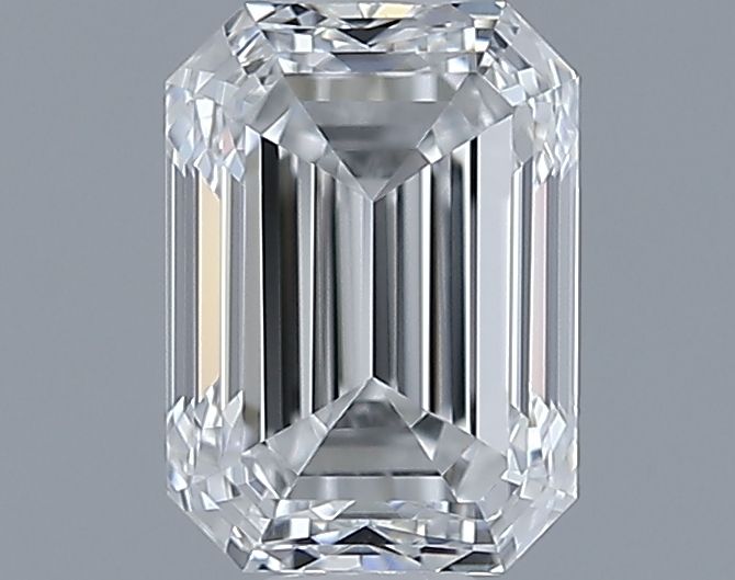 1ct Emerald E VVS2 Natural Diamond