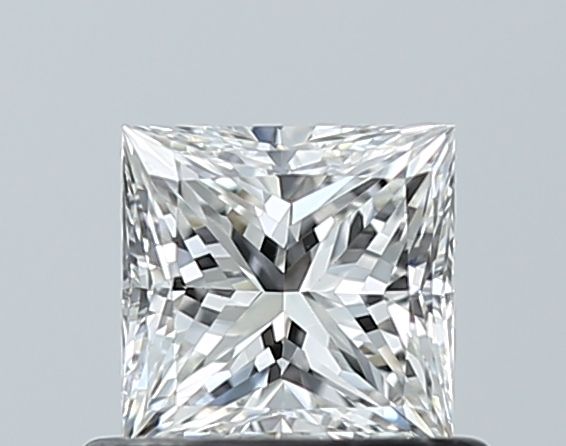 0.61ct Princess F VVS2 Natural Diamond
