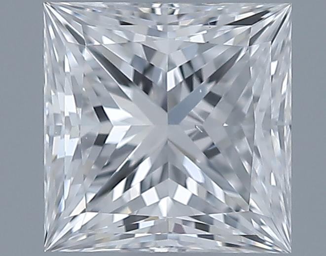 0.71ct Princess D VS2 Natural Diamond