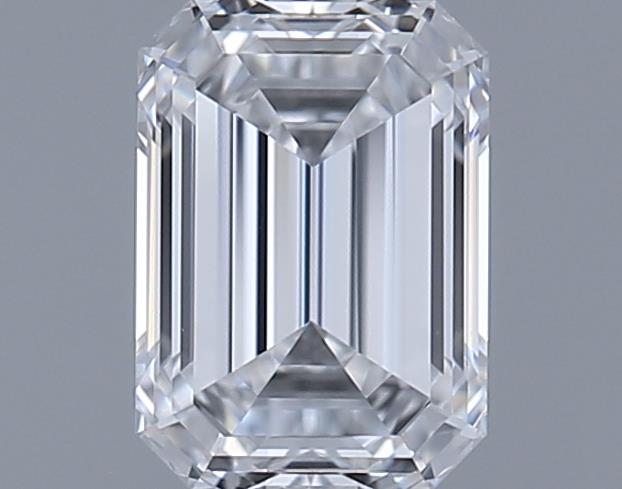 0.91ct Emerald D VVS1 Natural Diamond