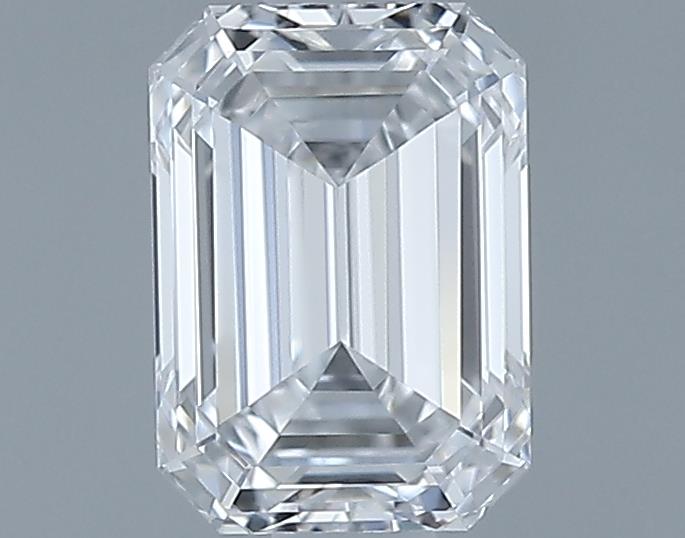 0.71ct Emerald D VVS1 Natural Diamond