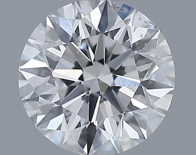 0.7ct Round F SI1 Natural Diamond