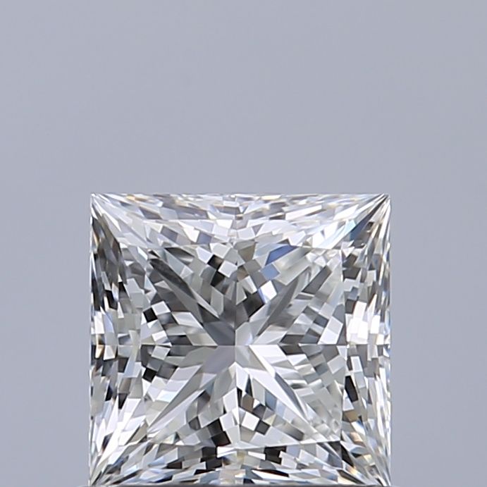 0.71ct Princess F VVS1 Natural Diamond