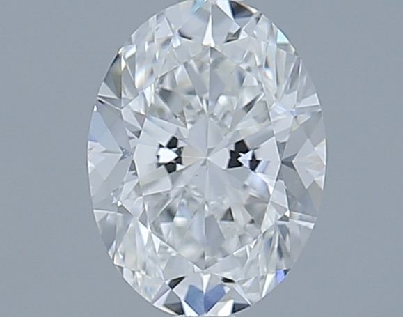 0.7ct Oval F VS1 Natural Diamond
