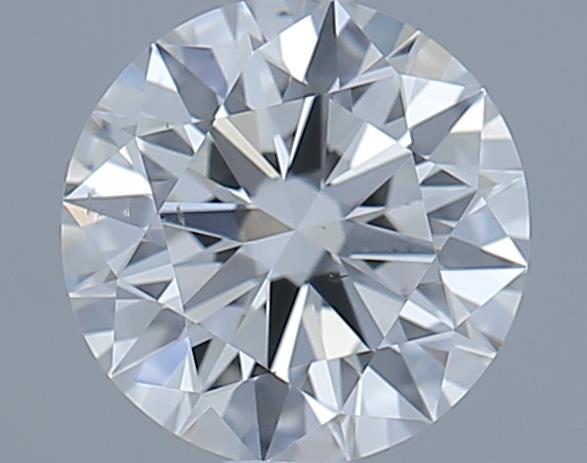 0.61ct Round F SI1 Natural Diamond