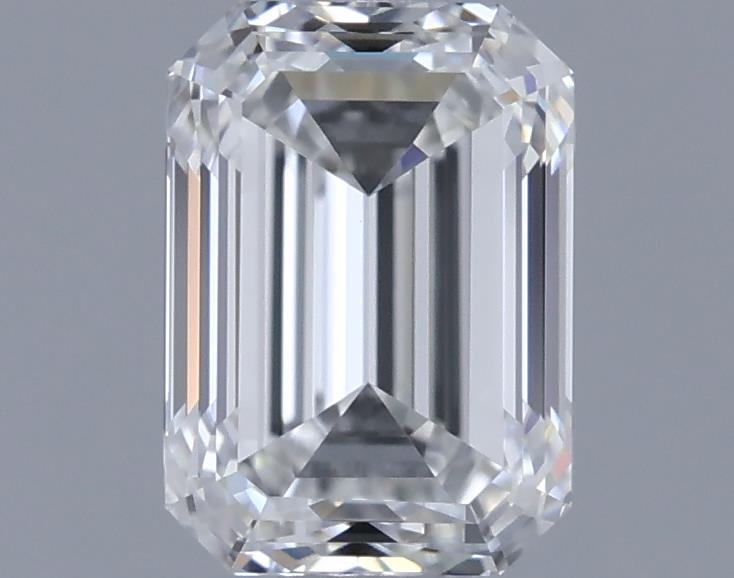 0.71ct Emerald F VS1 Natural Diamond