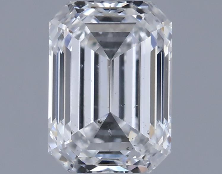 0.71ct Emerald E SI2 Natural Diamond