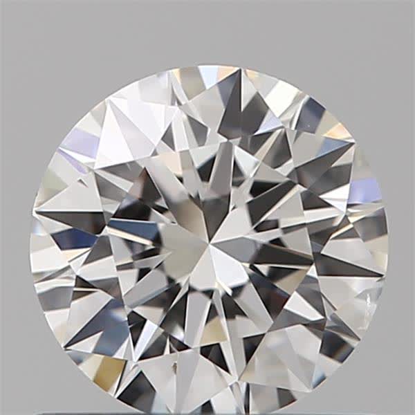 0.63ct Round F SI1 Natural Diamond