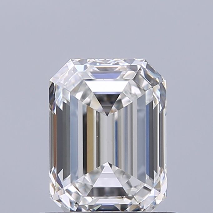 0.77ct Emerald F VVS2 Natural Diamond