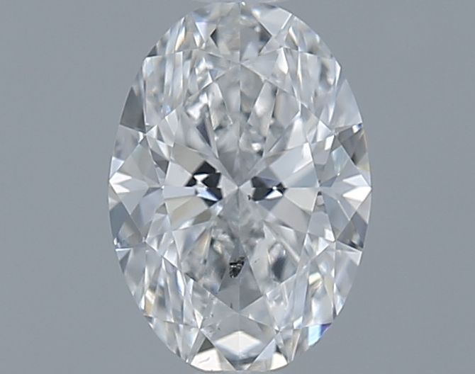 0.7ct Oval F SI2 Natural Diamond