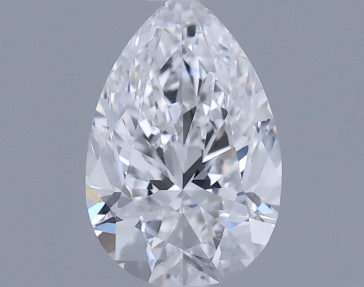 0.6ct Pear D VVS2 Natural Diamond