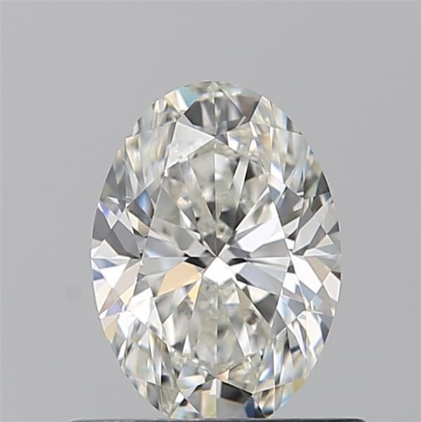 0.71ct Oval H VVS2 Natural Diamond