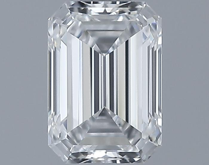 0.7ct Emerald D VS2 Natural Diamond